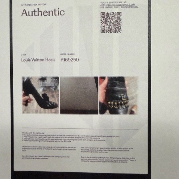 Vintage Louis Vuitton Black Heels- AUTHETICATED - Picture 15 of 15